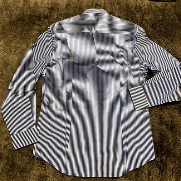 Robert Graham Men's Blue Luther Tailored Fit - Picture 4 of 6